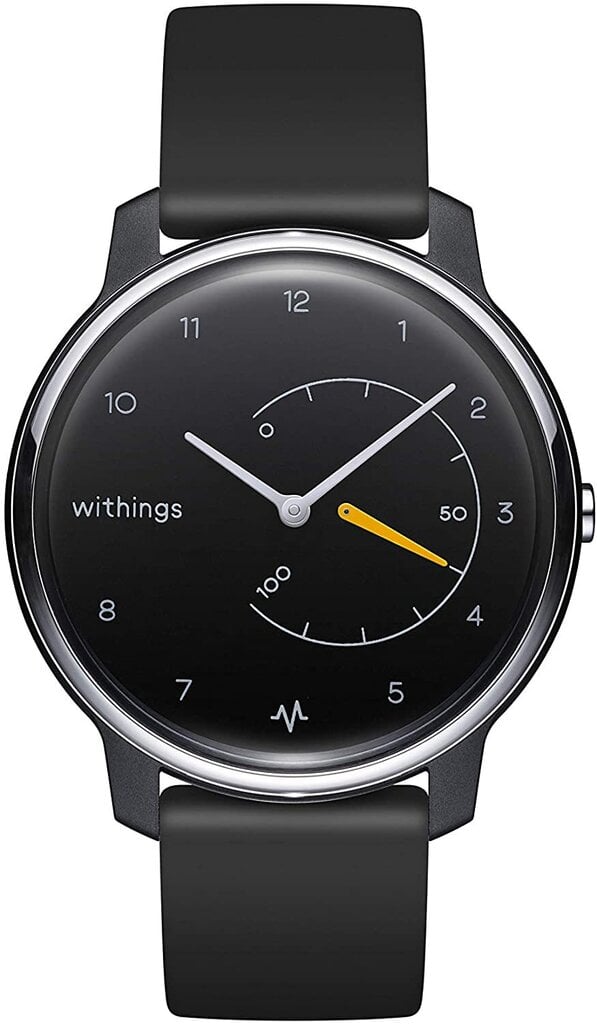Išmani apyrankė Withings Move ECG, Black kaina ir informacija | Išmanieji laikrodžiai (smartwatch) | pigu.lt