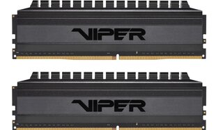 Operatyvioji atmintis Patriot Memory Viper 4 Blackout AMD PVB416G400C9K DDR4 2 x 8 GB 4000 MHz 19 kaina ir informacija | Operatyvioji atmintis (RAM) | pigu.lt