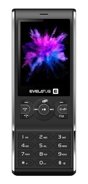 Evelatus MYRIAD, Dual SIM, Graphite Black цена и информация | Mobilieji telefonai | pigu.lt