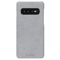 Krusell Broby Cover, skirtas Samsung Galaxy S10+, pilka kaina ir informacija | Telefono dėklai | pigu.lt