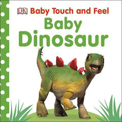 Baby Touch and Feel Baby Dinosaur цена и информация | Книги для самых маленьких | pigu.lt