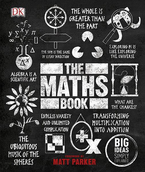 Maths Book : Big Ideas Simply Explained,The цена и информация | Enciklopedijos ir žinynai | pigu.lt