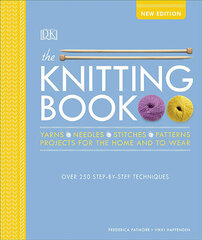 Knitting Book : Over 250 Step-by-Step Techniques, The цена и информация | Энциклопедии, справочники | pigu.lt