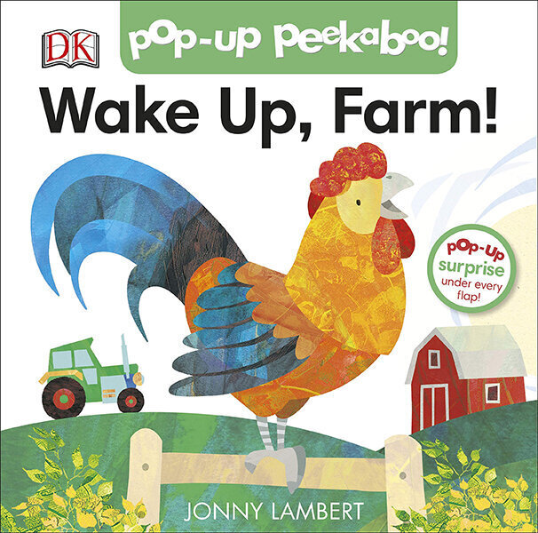 Jonny Lambert's Wake Up, Farm! (Pop-Up Peekaboo) цена и информация | Romanai | pigu.lt