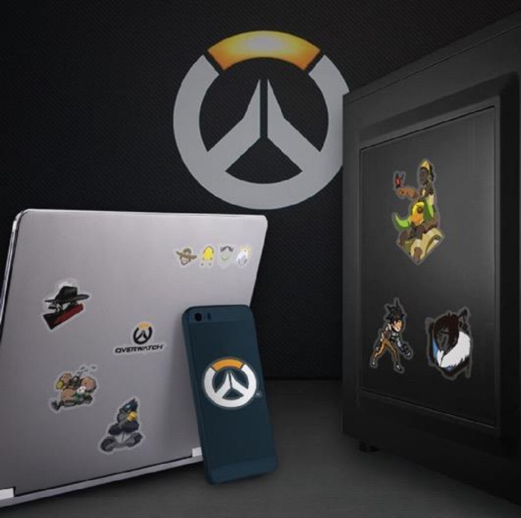 Gadget Decals Overwatch Stickers kaina ir informacija | Žaidėjų atributika | pigu.lt