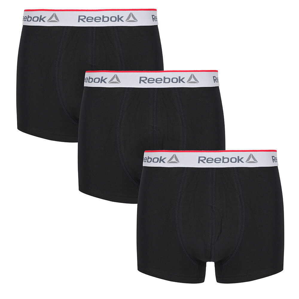 Trumpikės vyrams Reebok Reebok Trunk Ovett, 3 vnt. цена и информация | Trumpikės | pigu.lt