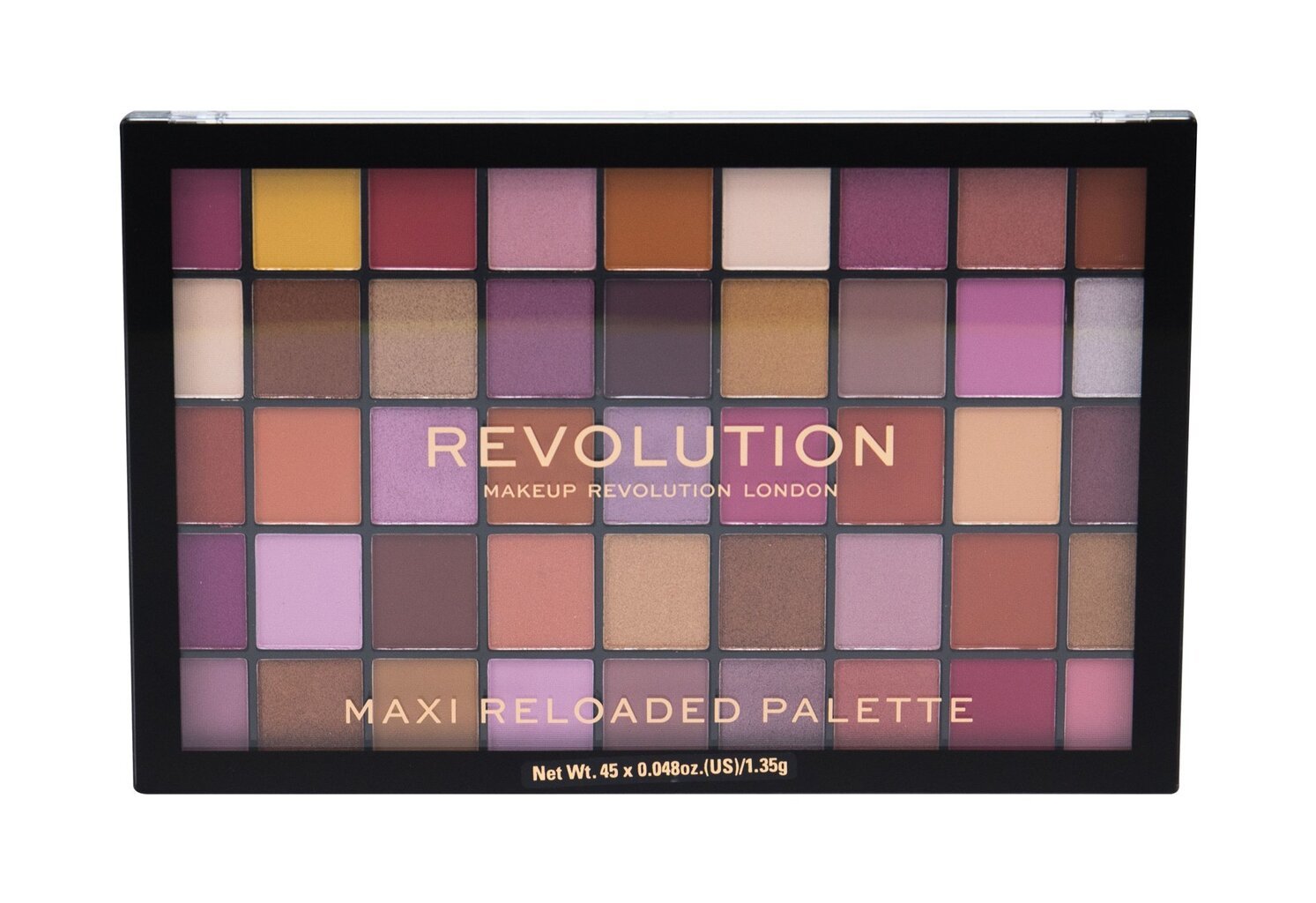 Akių šešėlių paletė Makeup Revolution London Maxi Reloaded Palette Big Big Love 60,75 g kaina ir informacija | Akių šešėliai, pieštukai, blakstienų tušai, serumai | pigu.lt