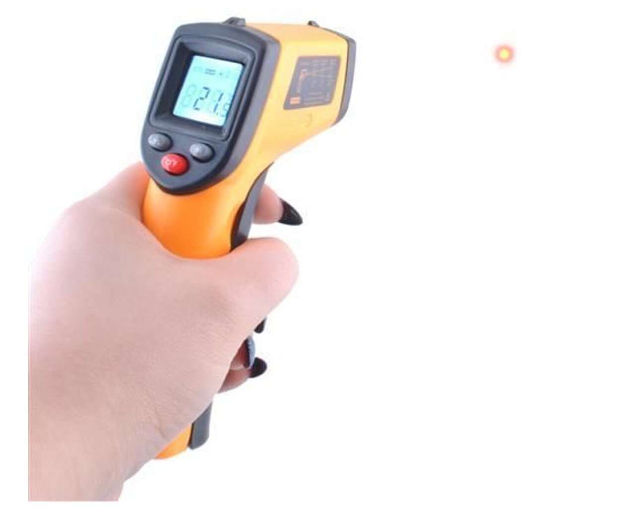 Bekontaktis skaitmeninis termometras InnoGIO Infrared Thermometer GIOSpeedy HW-2 цена и информация | Drėgmės, temperatūros, pH, ORP matuokliai | pigu.lt