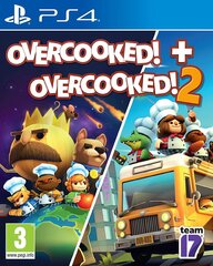 Компьютерная игра Overcooked! + Overcooked! 2 для PS4 цена и информация | Компьютерные игры | pigu.lt