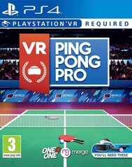 Ping Pong Pro VR PS4 цена и информация | Компьютерные игры | pigu.lt