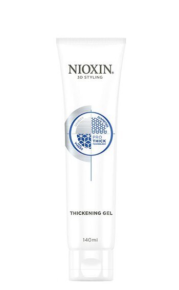 Apimties suteikiantis plaukų gelis Nioxin 3D Styling Pro Thick 140 ml kaina ir informacija | Priemonės plaukų stiprinimui | pigu.lt