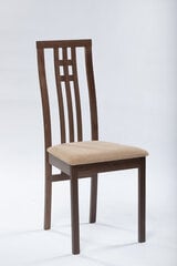 2-jų kėdžių komplektas Monza, rudos/smėlio spalvos kaina ir informacija | Virtuvės ir valgomojo kėdės | pigu.lt