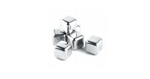 Daugkartiniai metaliniai kubeliai / ledukai (6 vnt.) KAMILLE 7793 kaina ir informacija | Virtuvės įrankiai | pigu.lt