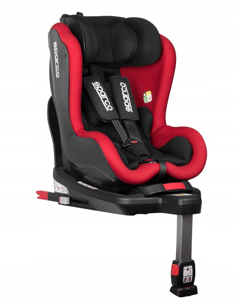 Automobilinė kėdutė Sparco SK500i Max 0-18 kg, Black-Red kaina ir informacija | Autokėdutės | pigu.lt