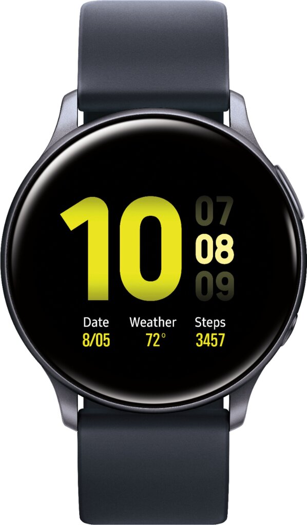 Samsung Galaxy Watch Active 2 BT, 40mm, Black Aluminium kaina ir informacija | Išmanieji laikrodžiai (smartwatch) | pigu.lt