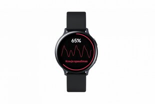 Samsung Galaxy Watch Active 2 BT, 40mm, Black Aluminium kaina ir informacija | Išmanieji laikrodžiai (smartwatch) | pigu.lt