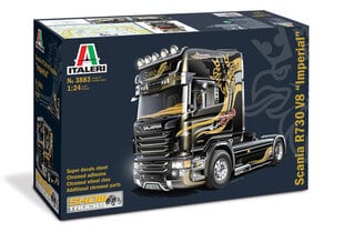 Scania R730 V8 Imperial 3883 ITALERI Sunkvežimis 1:24 kaina ir informacija | Kolekciniai modeliukai | pigu.lt