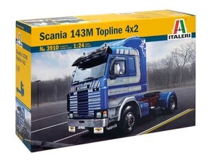 Italeri - Scania 143M Topline 4x2, 1/24, 3910 kaina ir informacija | Kolekciniai modeliukai | pigu.lt