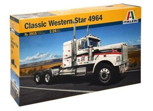 Сборная пластиковая модель Classic Western Star 4964 3915 ITALERI Truck 1:24  цена и информация | Коллекционные модели автомобилей | pigu.lt