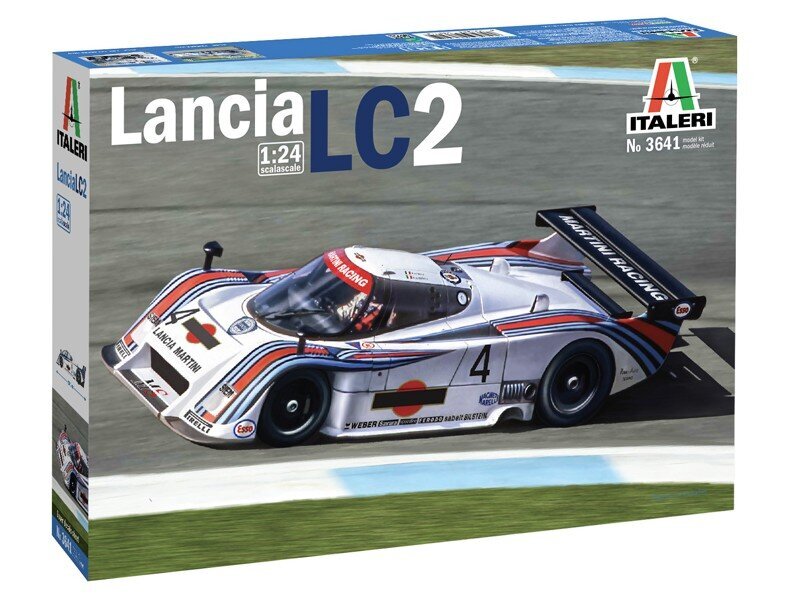 Lancia LC2 ITALERI Automobilis 1:24 3641 kaina ir informacija | Kolekciniai modeliukai | pigu.lt