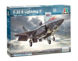 Сборная пластиковая модель F-35 B Lightning II STOVL version ITALERI Lennuk 1:72 1425  цена и информация | Коллекционные модели автомобилей | pigu.lt