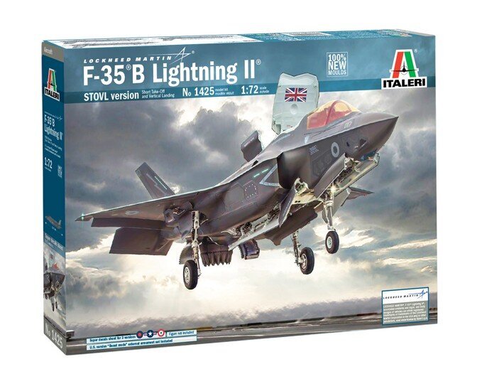 F-35 B Lightning II STOVL versija ITALERI Airplane 1:72 1425 kaina ir informacija | Kolekciniai modeliukai | pigu.lt