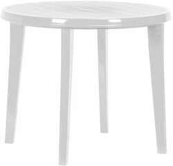 Stalas Curver Lisa 90 cm, baltas kaina ir informacija | Lauko stalai, staliukai | pigu.lt
