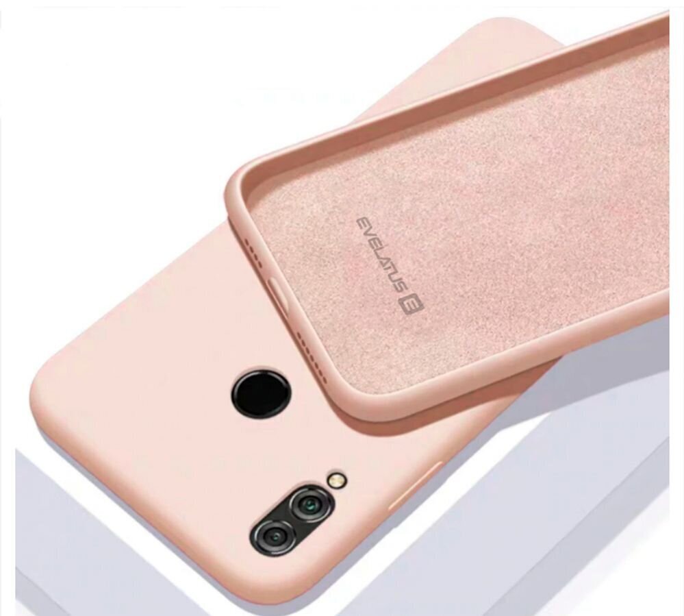 Evelatus Soft Silicone Case, skirtas Samsung Galaxy S10e, rožinė kaina ir informacija | Telefono dėklai | pigu.lt