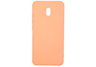 Evelatus Soft Touch Silicone Case, skirtas Xiaomi Redmi 8A, rausvas kaina ir informacija | Telefono dėklai | pigu.lt