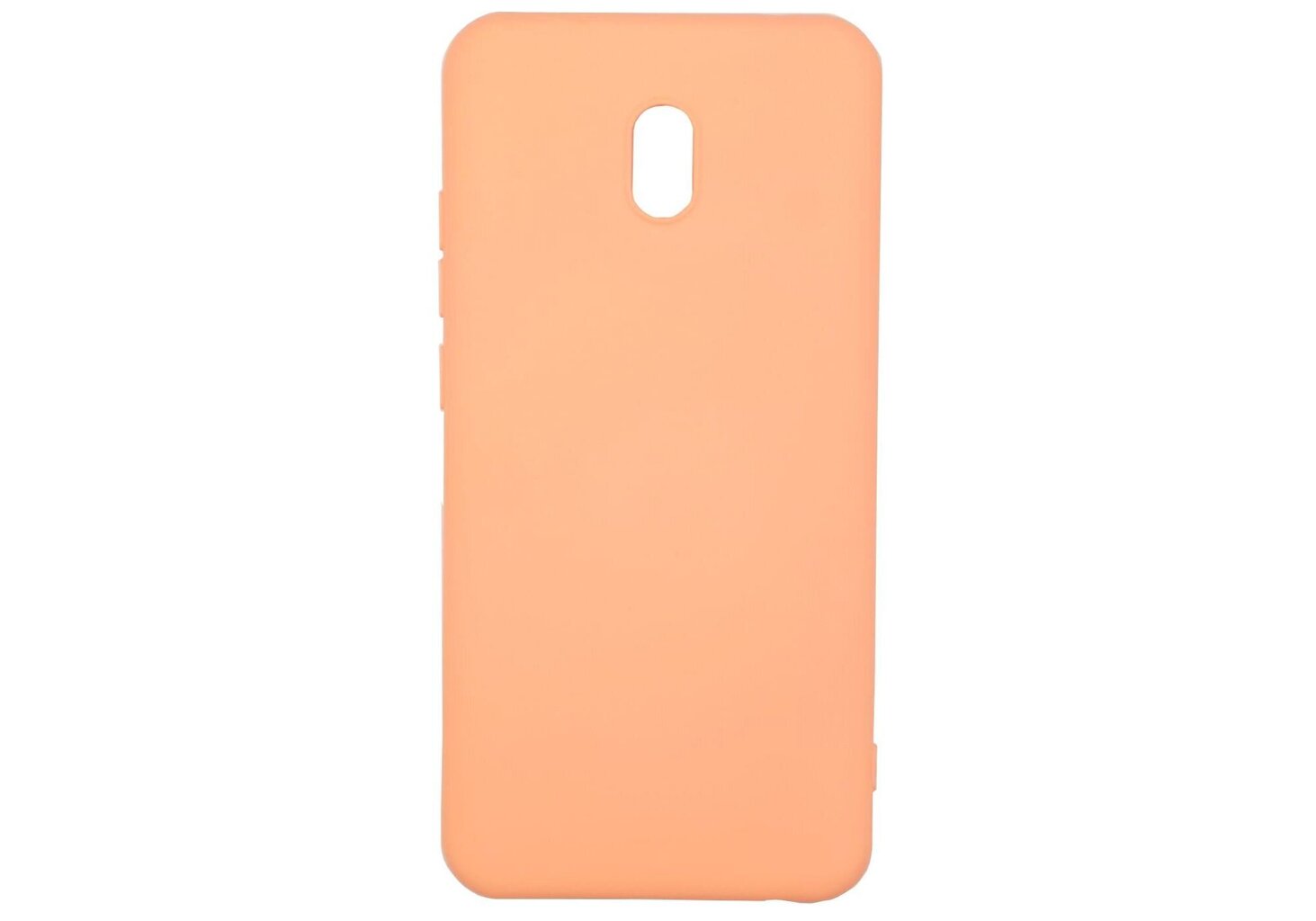 Evelatus Soft Touch Silicone Case, skirtas Xiaomi Redmi 8A, rausvas kaina ir informacija | Telefono dėklai | pigu.lt