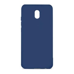 Evelatus Soft Touch Silicone Case, skirtas Xiaomi Redmi 8A, mėlynas kaina ir informacija | Telefono dėklai | pigu.lt