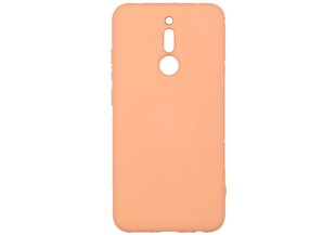 Evelatus Soft Touch Silicone Case, skirtas Xiaomi Redmi 8, rausvas kaina ir informacija | Telefono dėklai | pigu.lt