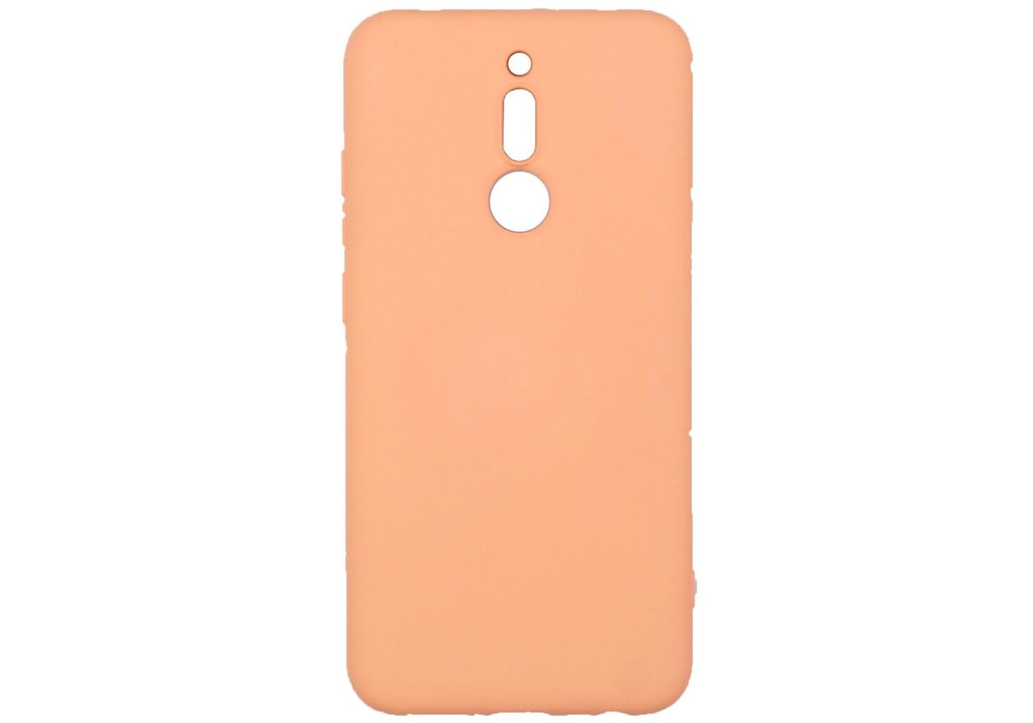 Evelatus Soft Touch Silicone Case, skirtas Xiaomi Redmi 8, rausvas kaina ir informacija | Telefono dėklai | pigu.lt