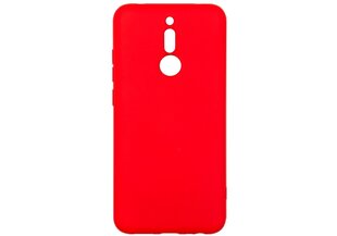 Evelatus Soft Touch Silicone Case, skirtas Xiaomi Redmi 8, raudonas kaina ir informacija | Telefono dėklai | pigu.lt