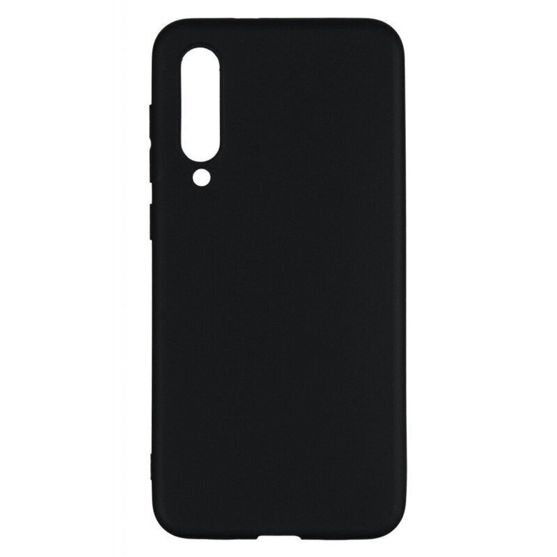 Evelatus Soft Touch Silicone Case, skirtas Xiaomi Mi 9SE, juodas kaina ir informacija | Telefono dėklai | pigu.lt