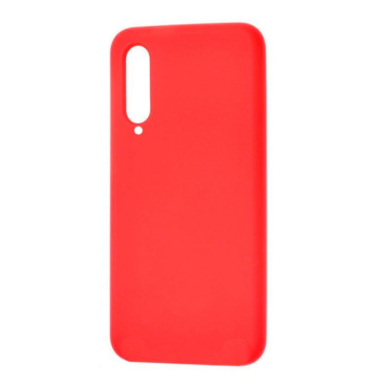 Evelatus Soft Touch Silicone Case, skirtas Xiaomi Mi 9SE, raudonas kaina ir informacija | Telefono dėklai | pigu.lt