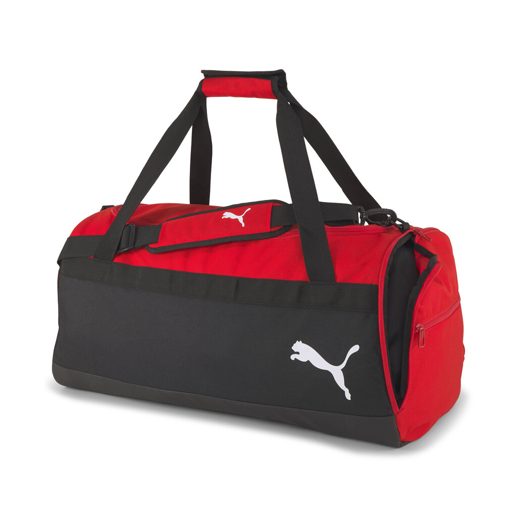 Sportinis krepšys Puma teamGOAL 23 M, 54 l, juodas/raudonas kaina ir informacija | Kuprinės ir krepšiai | pigu.lt