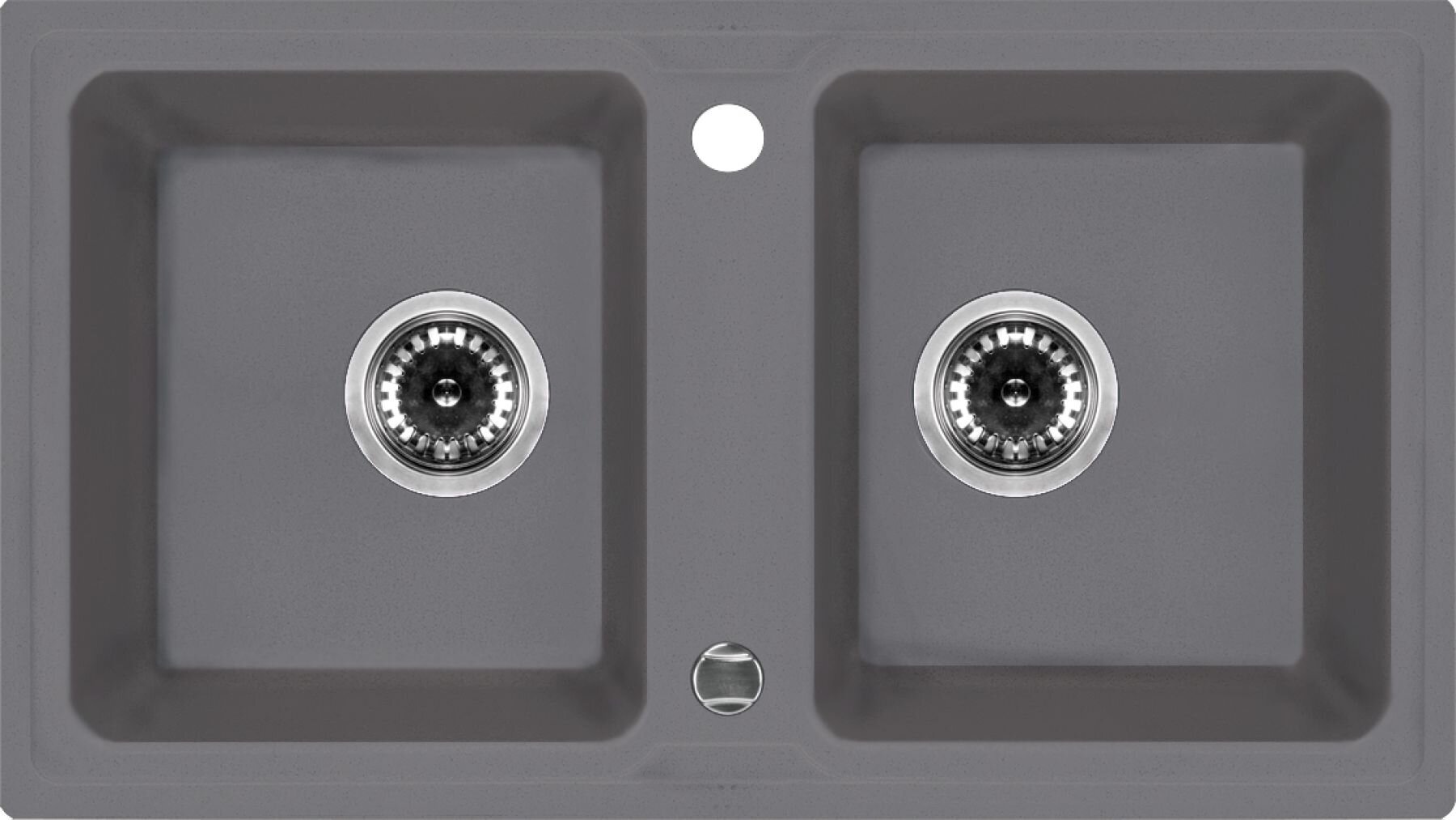 Deante granitinė virtuvinė plautuvė Deante Zorba ZQZ S203, Metallic grey kaina ir informacija | Virtuvinės plautuvės | pigu.lt