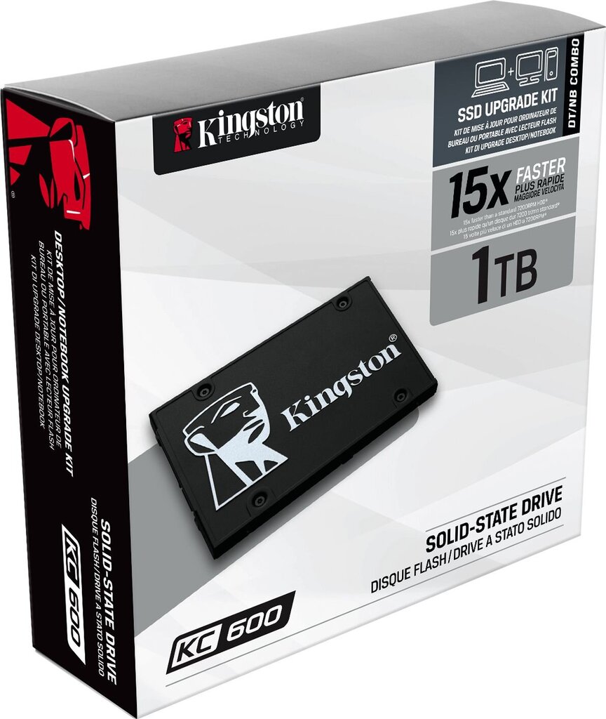 Kingston SKC600B/1024G цена и информация | Vidiniai kietieji diskai (HDD, SSD, Hybrid) | pigu.lt