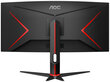 AOC CU34G2/BK kaina ir informacija | Monitoriai | pigu.lt