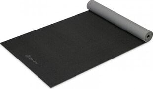 Gaiam Double-sided yoga mat Gaiam "Granite / Storm" 4 мм 61956 цена и информация | Коврики для йоги, фитнеса | pigu.lt