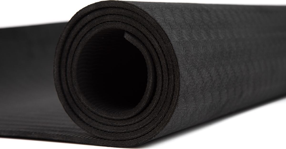 Gimnastikos kilimėlis Zipro TPE 173x61x0,4 cm, juodas цена и информация | Kilimėliai sportui | pigu.lt