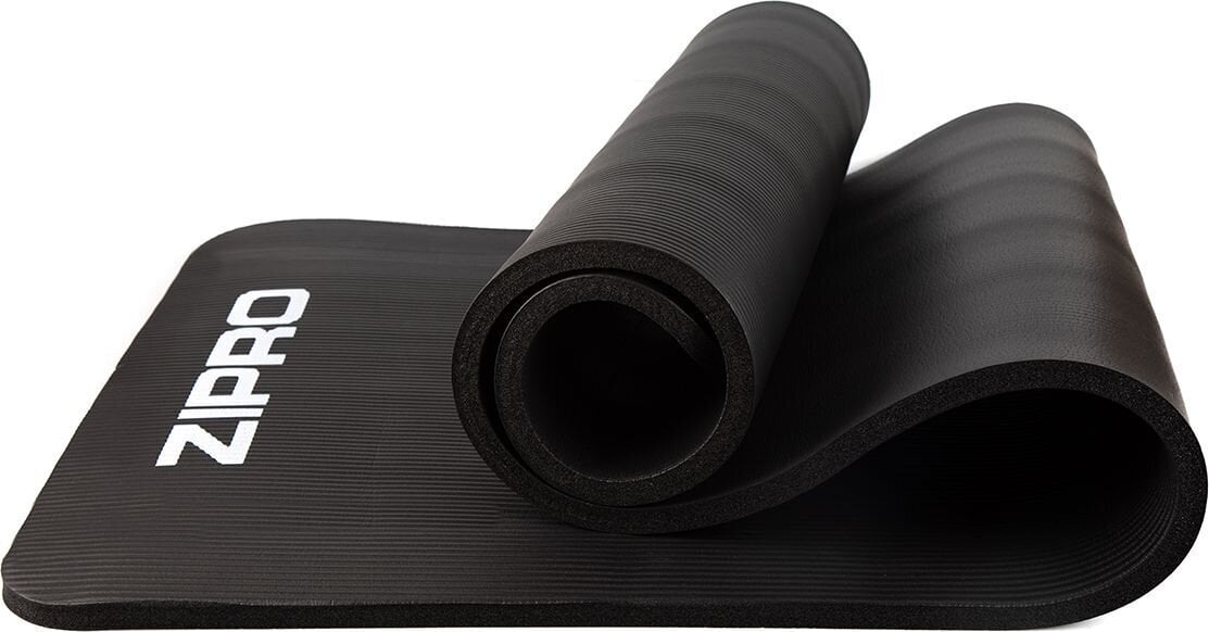 Gimnastikos kilimėlis Zipro NBR 180x60x1,5 cm, juodas цена и информация | Kilimėliai sportui | pigu.lt