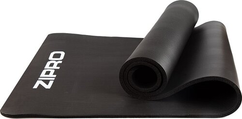 Коврик для йоги Zipro NBR, черного цвета цена и информация | Коврики для йоги, фитнеса | pigu.lt