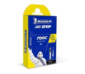 Велокамера Michelin Air Stop 700x18-25 FV52mm цена и информация | Покрышки, шины для велосипеда | pigu.lt