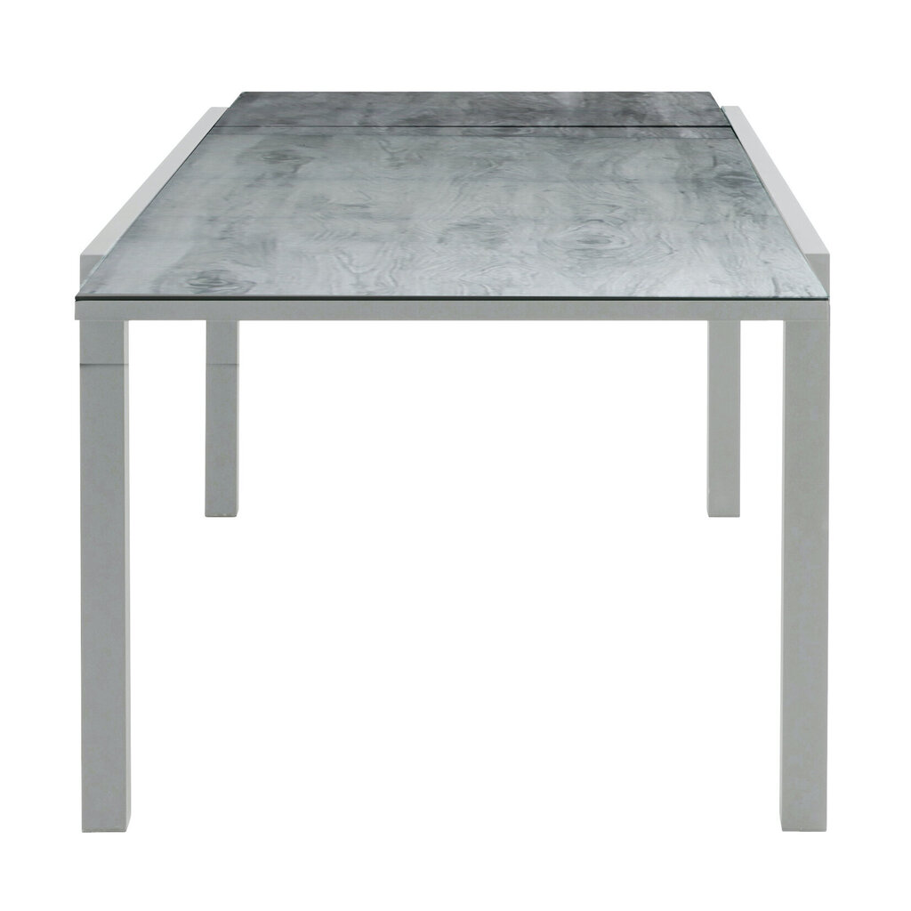 Išskleidžiamas stalas Monza, pilkas kaina ir informacija | Lauko stalai, staliukai | pigu.lt