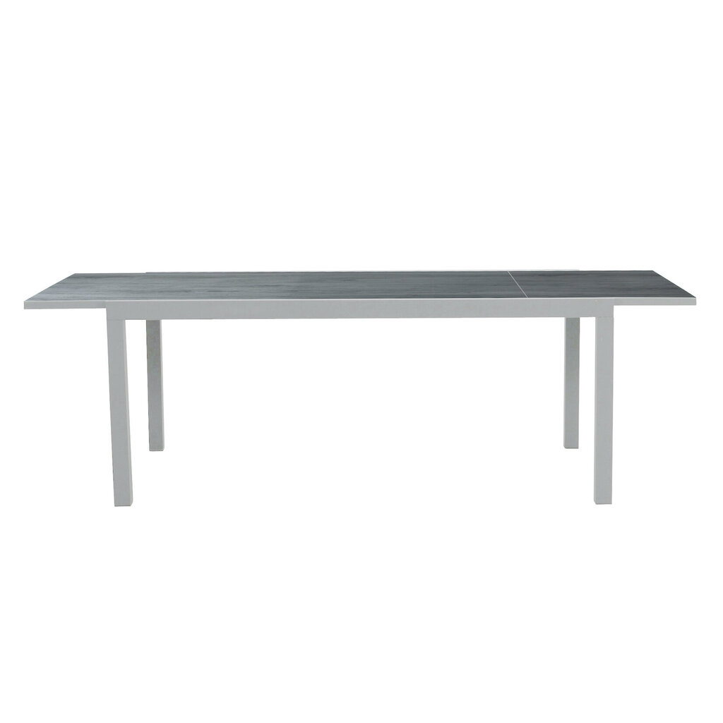 Išskleidžiamas stalas Monza, pilkas kaina ir informacija | Lauko stalai, staliukai | pigu.lt