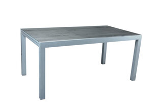 Раскладной стол Monza, белый цена и информация | Садовые столы, столики | pigu.lt