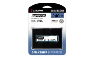 Kingston Dysk SSD 240G DC1000B M.2 2280 NVMe цена и информация | Внутренние жёсткие диски (HDD, SSD, Hybrid) | pigu.lt