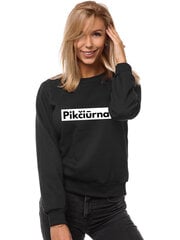Džemperis moterims Pikčiūrna, juodas kaina ir informacija | Džemperiai moterims | pigu.lt